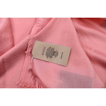 Gucci Étole Tissu et Laine Rose
