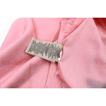 Gucci Stola Stoff und Wolle Rosa
