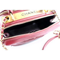 Chanel Trendy Bordeaux Leder