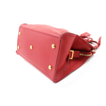 생 로랑 카바스 레드 가죽