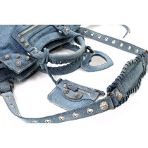 Balenciaga Neo City Denim Blu