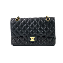 Chanel Classica Media Pelle Nera