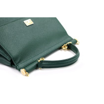 Dolce & Gabbana Miss Sicily Green Leather