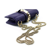 Valentino Glam Lock Pelle Viola