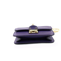Valentino Glam Lock Pelle Viola