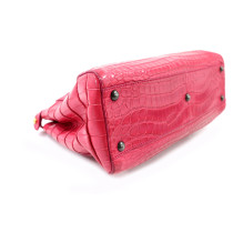 Fendi Peekaboo Pink Crocodile