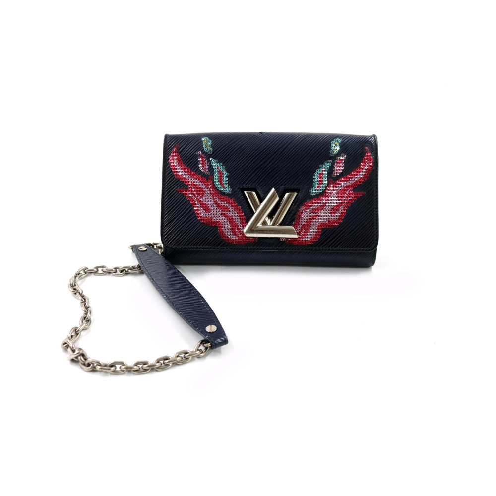Louis Vuitton Twist Epi Leather Blue