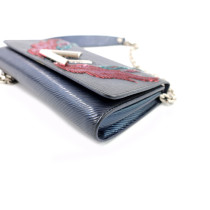 Louis Vuitton Twist Cuir Épi Bleu