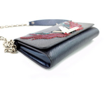 Louis Vuitton Twist Epi-Leder Blau