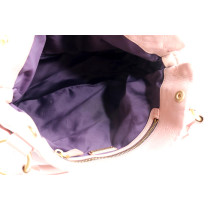 Miu Miu Rosa Leder Shoppingtasche