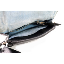 Prada Etiquette Cuir Noir