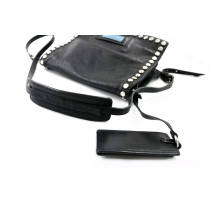 Prada Etiquette Cuir Noir