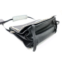 Prada Etiquette Cuir Noir