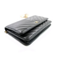 Chanel Woc Black Leather