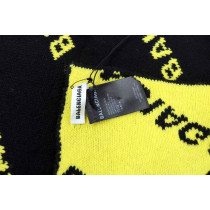 Balenciaga Schwarzer Wollschal