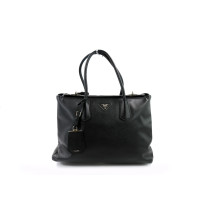 Prada Shopping Cuir Noir