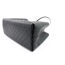 Gucci Shopping Emblem Pelle Nera