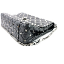 Valentino Spike Black Leather