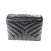 Saint Laurent Lou Lou Black Leather