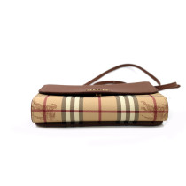 Burberry Loxley Check Beige Shoulder Bag