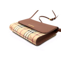 Burberry Loxley Check Beige Shoulder Bag