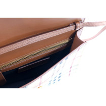 Burberry Loxley Check Beige Shoulder Bag