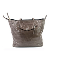 Miu Miu Shopping Pelle Vintage Fumo