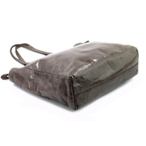 Miu Miu Vintage Smoke Leather Shopping Bag