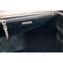 Miu Miu Vintage Smoke Leather Shopping Bag