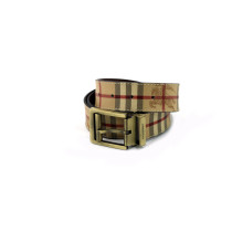 Burberry Beige Check Belt