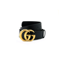 Gucci Black Leather Belt