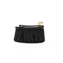 Gucci Black Leather Clutch