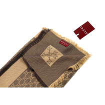 Gucci Stola Lana Marrone