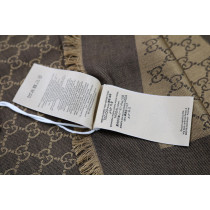 Gucci Stola Lana Marrone