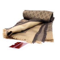 Gucci Stola Lana Marrone