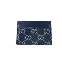 Gucci Portacarte GG Denim Blu