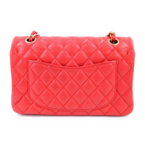 Chanel Timeless Pelle Caviar Rossa