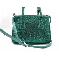 Prada Galleria Micro Toile Vert