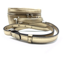 Gucci Blondie Métallique Cuir Doré