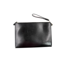 Gucci Pouch Schwarzes Leder