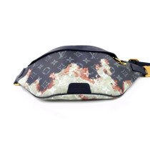 Louis Vuitton Gürteltasche Bumbag PM Canvas Blau