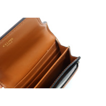 Celine Kartenhalter Triomphe Canvas Braun