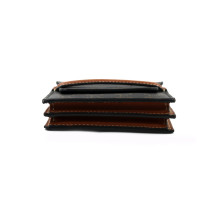 Celine Porte-cartes Triomphe Toile Marron