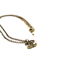 Chanel Halskette Stahl Gold