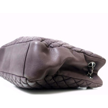 Chanel New Bubble Small Tote Cuir Violet