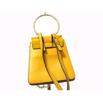Chloe Faye Mini Mustard Leather