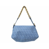 Fendi Baguette Zucchino Blau