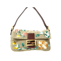 Fendi Baguette Tessuto Beige