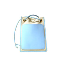 버버리 베이지 캔버스 숄더백