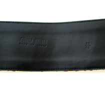 Miu Miu Ceinture Vintage Tissu Multicolore